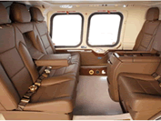 Helicopter Charter Glastonb ury interior